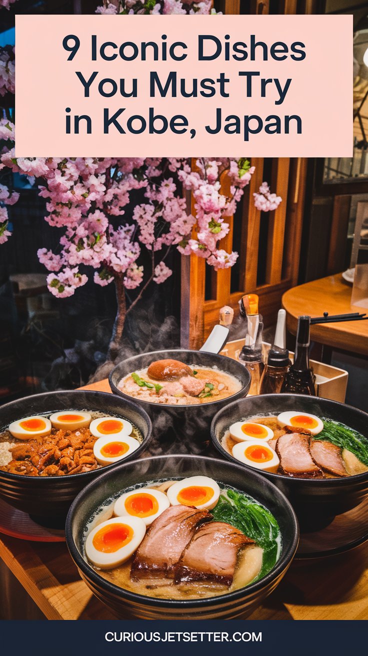 A tall shot of steaming bowls of Chinese-inspired ramen, featuring vibrant toppings like soft-boiled eggs and char siu pork.